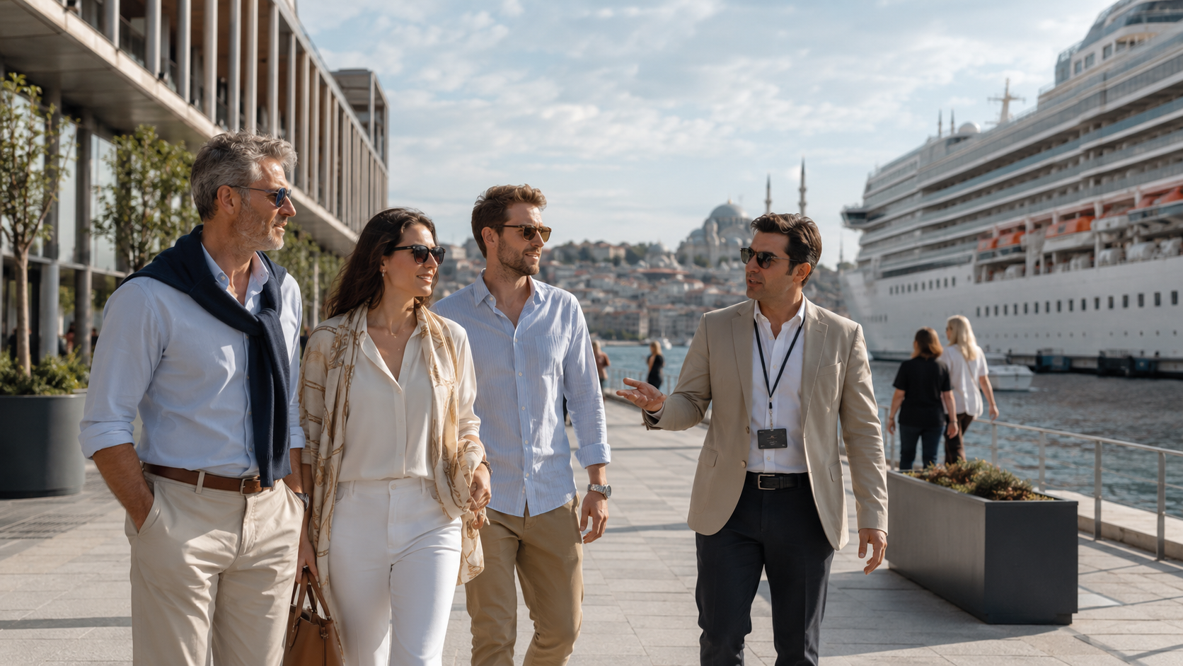 بانورامي Istanbul coastline and premium city exploration